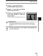 Предварительный просмотр 40 страницы Olympus Camedia D-390 Manual De Consulta