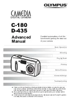 Preview for 1 page of Olympus CAMEDIA D-435 Advanced Manual