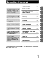 Preview for 3 page of Olympus CAMEDIA D-435 Advanced Manual