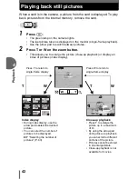 Предварительный просмотр 42 страницы Olympus CAMEDIA D-435 Advanced Manual