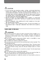 Preview for 12 page of Olympus CAMEDIA D-460ZOOM Instructions Manual