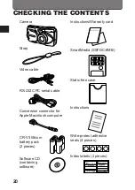 Предварительный просмотр 20 страницы Olympus CAMEDIA D-460ZOOM Instructions Manual