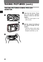 Предварительный просмотр 44 страницы Olympus CAMEDIA D-460ZOOM Instructions Manual