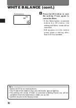 Предварительный просмотр 70 страницы Olympus CAMEDIA D-460ZOOM Instructions Manual