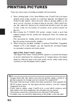 Предварительный просмотр 102 страницы Olympus CAMEDIA D-460ZOOM Instructions Manual