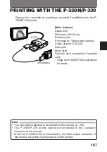 Предварительный просмотр 107 страницы Olympus CAMEDIA D-460ZOOM Instructions Manual