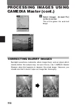 Предварительный просмотр 118 страницы Olympus CAMEDIA D-460ZOOM Instructions Manual