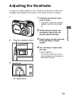 Предварительный просмотр 25 страницы Olympus Camedia D-510 Zoom Reference Manual