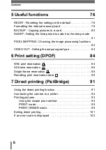 Preview for 6 page of Olympus CAMEDIA D-535 ZOOM Reference Manual