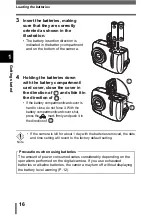 Preview for 16 page of Olympus CAMEDIA D-535 ZOOM Reference Manual