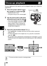 Предварительный просмотр 64 страницы Olympus CAMEDIA D-535 ZOOM Reference Manual