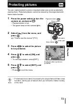 Предварительный просмотр 73 страницы Olympus CAMEDIA D-535 ZOOM Reference Manual