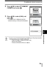 Preview for 79 page of Olympus CAMEDIA D-535 ZOOM Reference Manual