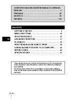 Preview for 4 page of Olympus CAMEDIA D-580ZOOM Quick Start Manual