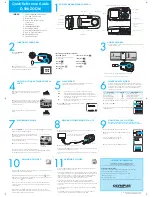 Предварительный просмотр 2 страницы Olympus Camedia D-590 Zoom Quick Start Manual