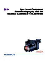 Olympus CAMEDIA E-100 ZOOM RS User Manual preview