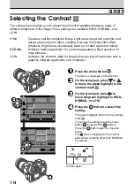 Предварительный просмотр 116 страницы Olympus CAMEDIA E-20N Reference Manual