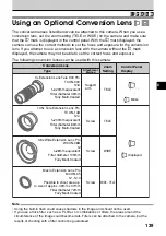 Preview for 141 page of Olympus CAMEDIA E-20N Reference Manual