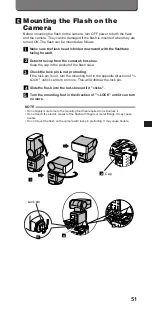 Preview for 11 page of Olympus CAMEDIA FL-40 Instructions Manual