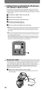 Preview for 14 page of Olympus CAMEDIA FL-40 Instructions Manual