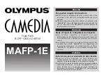 Preview for 1 page of Olympus CAMEDIA MAFP-1E Manual