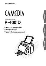 Olympus CAMEDIA P-400ID Manual preview