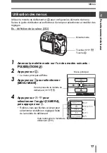 Preview for 17 page of Olympus CAMEDIA SP-500 UZ (French) Manuel Avancé