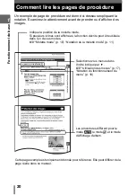 Предварительный просмотр 20 страницы Olympus CAMEDIA SP-500 UZ (French) Manuel Avancé