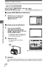 Preview for 60 page of Olympus CAMEDIA SP-500 UZ (French) Manuel Avancé