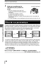 Предварительный просмотр 68 страницы Olympus CAMEDIA SP-500 UZ (French) Manuel Avancé