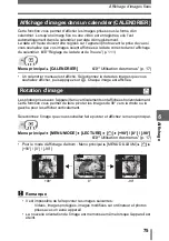 Предварительный просмотр 75 страницы Olympus CAMEDIA SP-500 UZ (French) Manuel Avancé