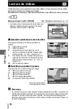 Preview for 76 page of Olympus CAMEDIA SP-500 UZ (French) Manuel Avancé