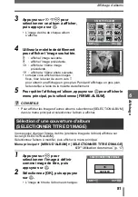 Preview for 81 page of Olympus CAMEDIA SP-500 UZ (French) Manuel Avancé