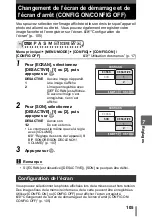 Предварительный просмотр 105 страницы Olympus CAMEDIA SP-500 UZ (French) Manuel Avancé