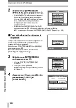 Preview for 122 page of Olympus CAMEDIA SP-500 UZ (French) Manuel Avancé