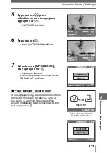 Предварительный просмотр 123 страницы Olympus CAMEDIA SP-500 UZ (French) Manuel Avancé