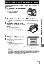 Preview for 141 page of Olympus CAMEDIA SP-500 UZ (French) Manuel Avancé