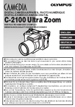 Preview for 1 page of Olympus Camedia UltraZoom C-2100 Instructions Manual
