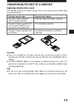 Предварительный просмотр 29 страницы Olympus Camedia UltraZoom C-2100 Instructions Manual