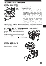 Предварительный просмотр 85 страницы Olympus Camedia UltraZoom C-2100 Instructions Manual