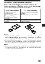 Предварительный просмотр 101 страницы Olympus Camedia UltraZoom C-2100 Instructions Manual