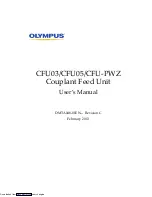 Olympus CFU-PWZ User Manual preview