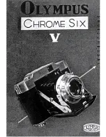 Предварительный просмотр 1 страницы Olympus Chrome Six V Instructions Manual