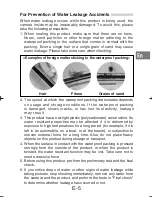 Предварительный просмотр 5 страницы Olympus CWPC-01 Instruction Manual