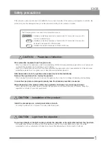 Preview for 5 page of Olympus CX33 Instructions Manual