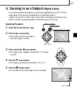 Preview for 17 page of Olympus D-100/C-1 Basic Manual