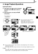 Preview for 25 page of Olympus D-100/C-1 Basic Manual