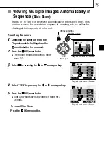 Preview for 29 page of Olympus D-100/C-1 Basic Manual