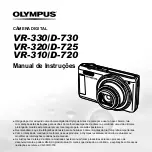 Preview for 1 page of Olympus D-720 (Portuguese) Manual De Instruções