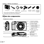 Предварительный просмотр 2 страницы Olympus D-750 (Portuguese) Manual De Instruções